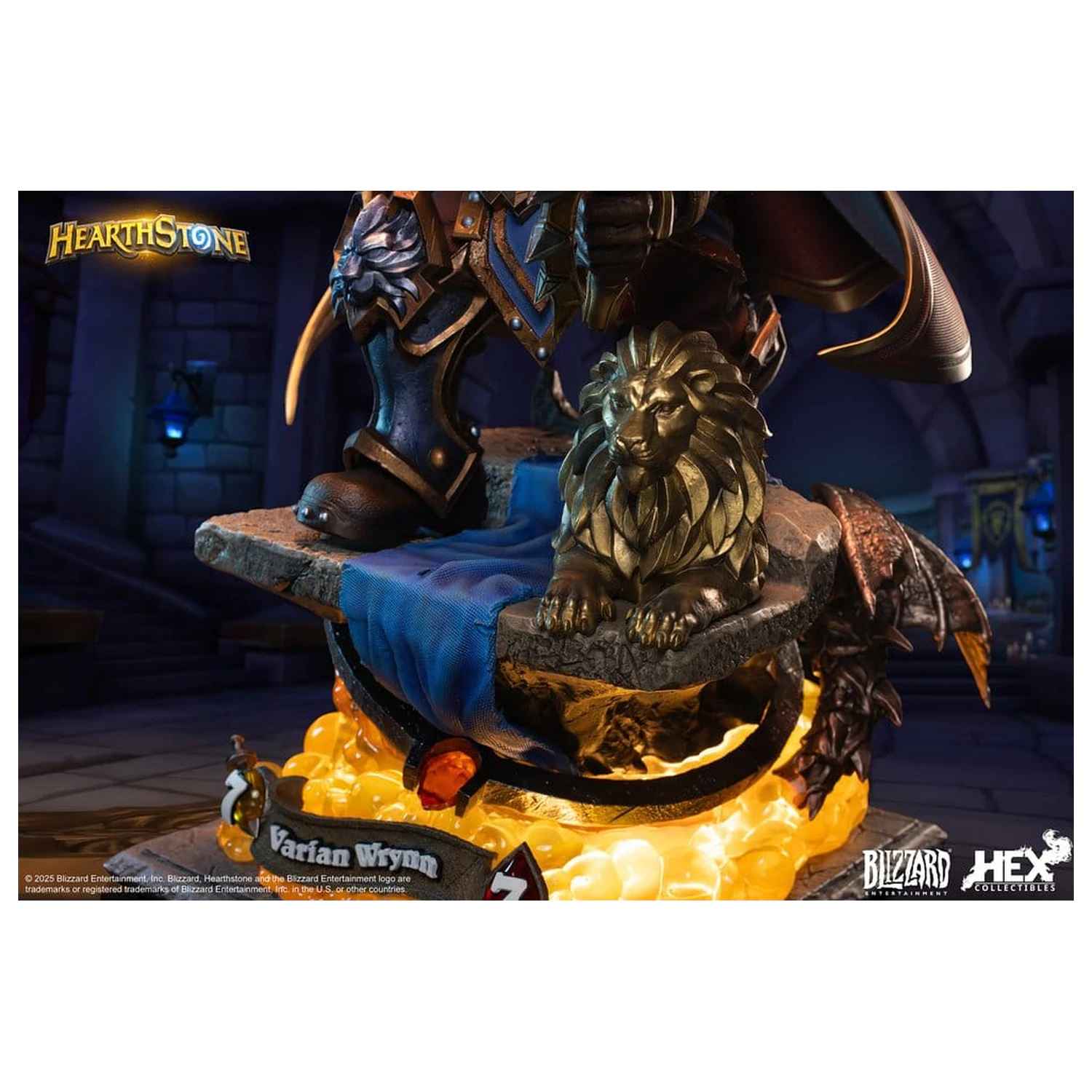 Hearthstone socha 1/10 Varian Wrynn 31 cm fotografii produktu