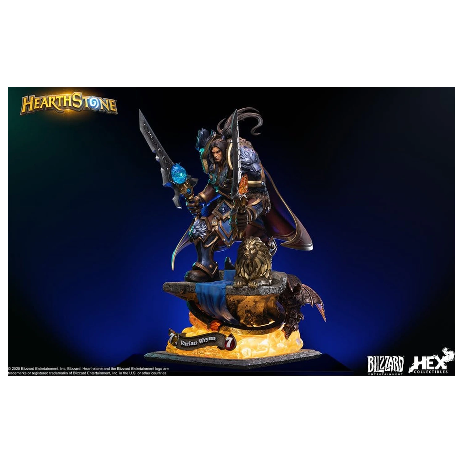 Hearthstone socha 1/10 Varian Wrynn 31 cm fotografii produktu