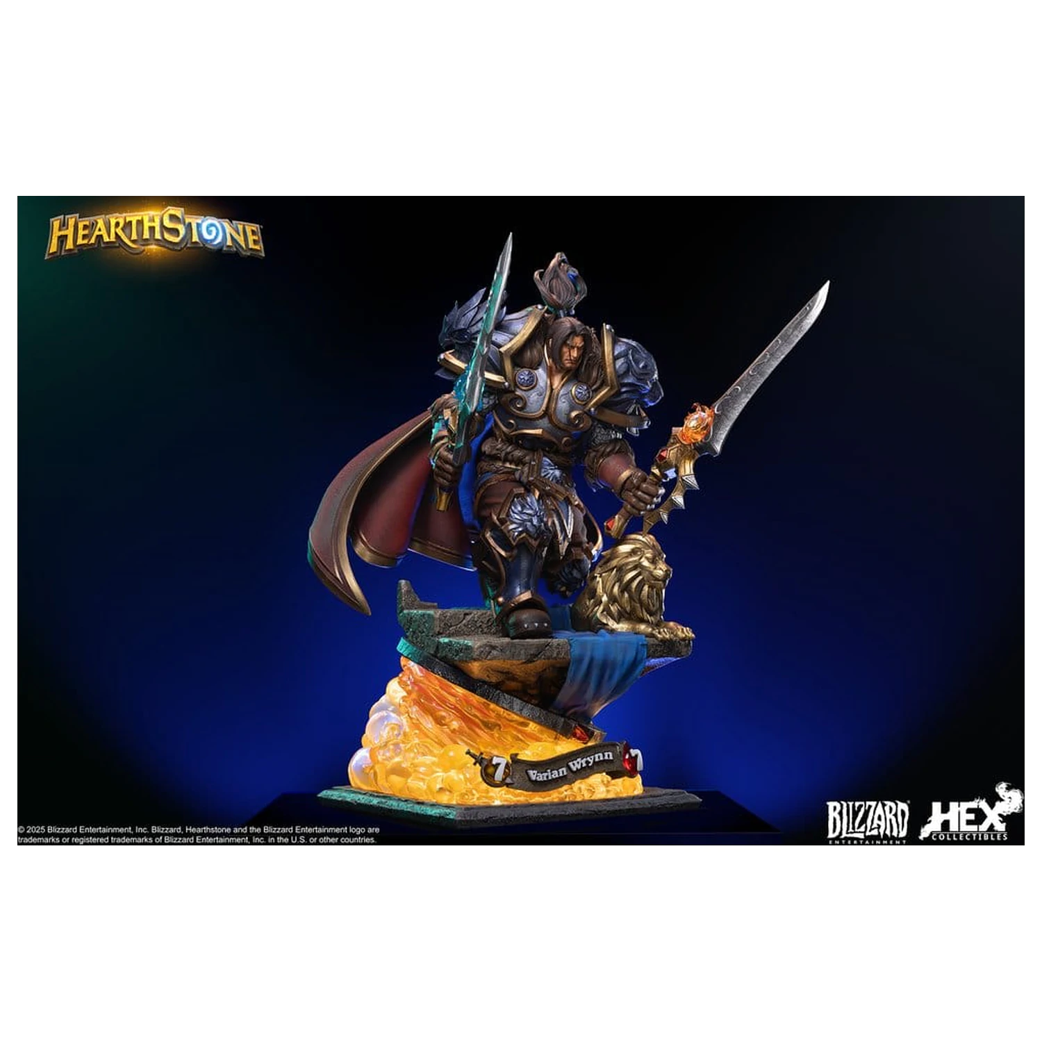 Hearthstone socha 1/10 Varian Wrynn 31 cm fotografii produktu
