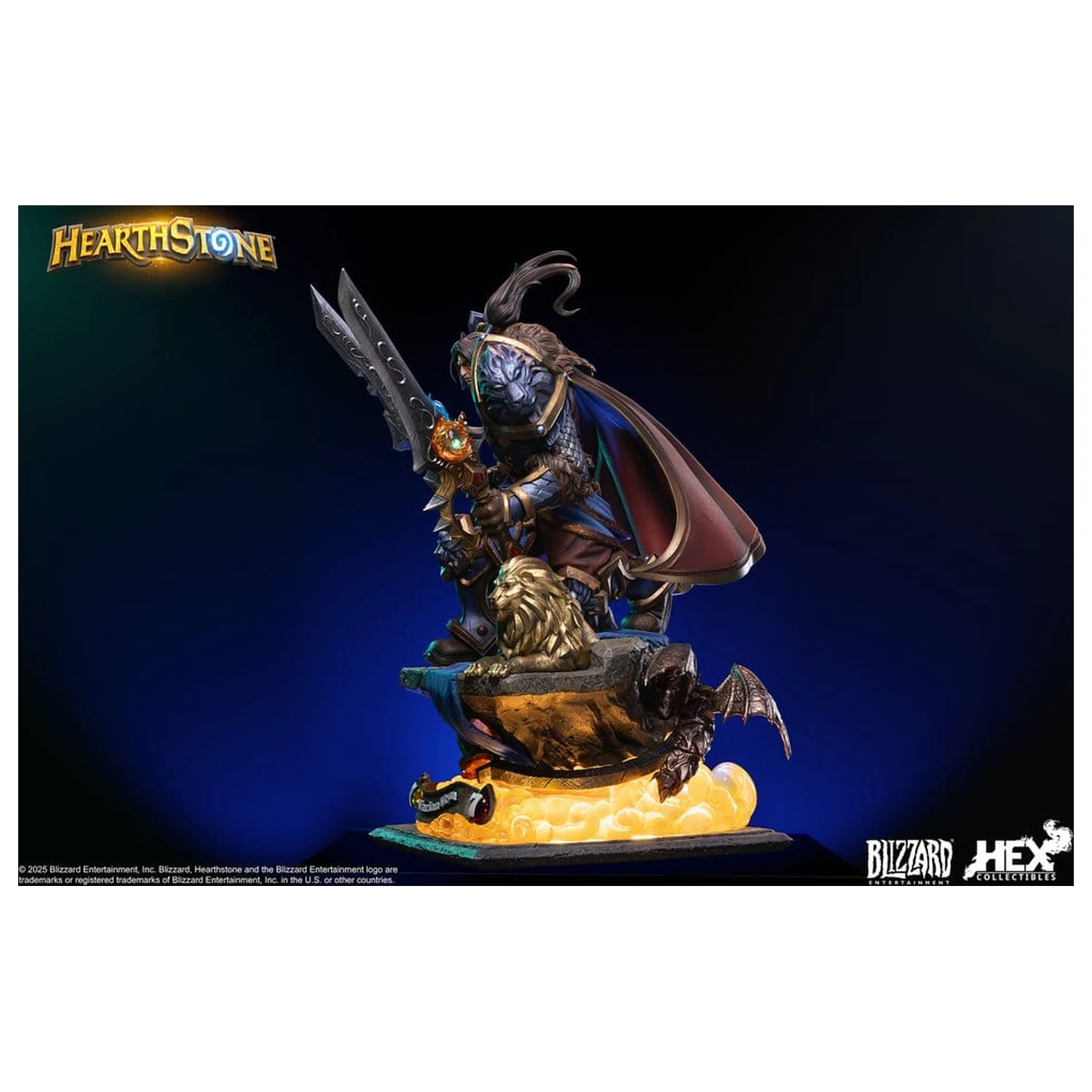 Hearthstone socha 1/10 Varian Wrynn 31 cm fotografii produktu
