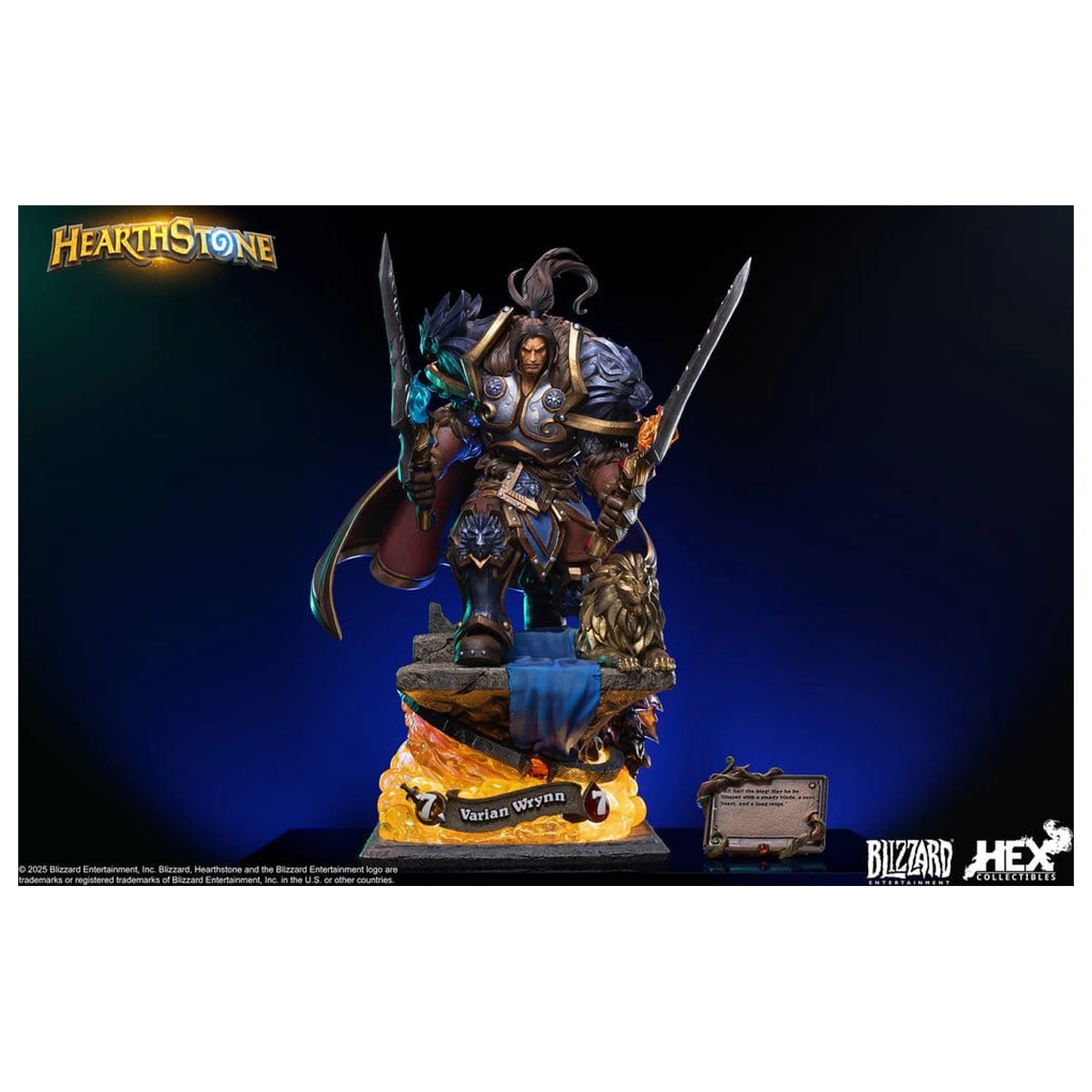Hearthstone socha 1/10 Varian Wrynn 31 cm fotografii produktu