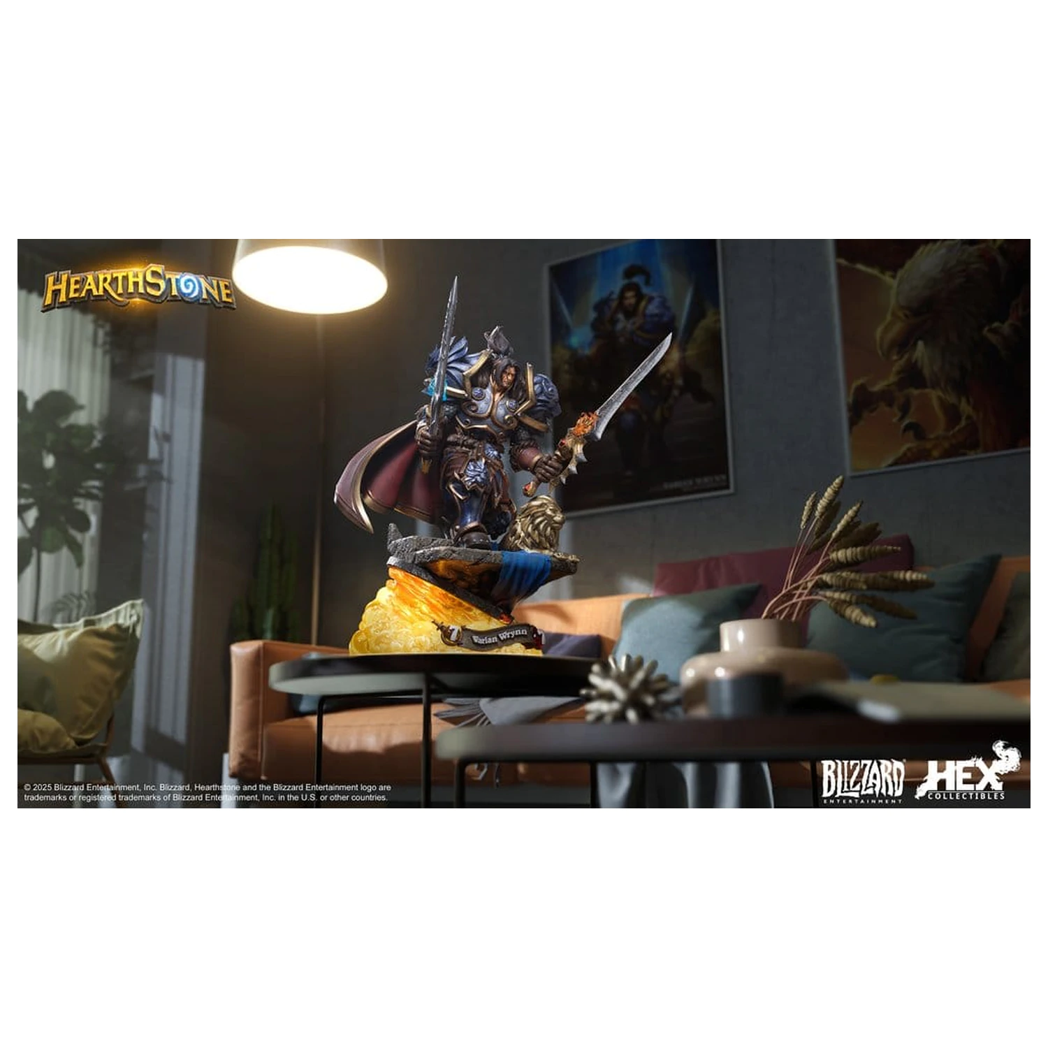 Hearthstone socha 1/10 Varian Wrynn 31 cm fotografii produktu