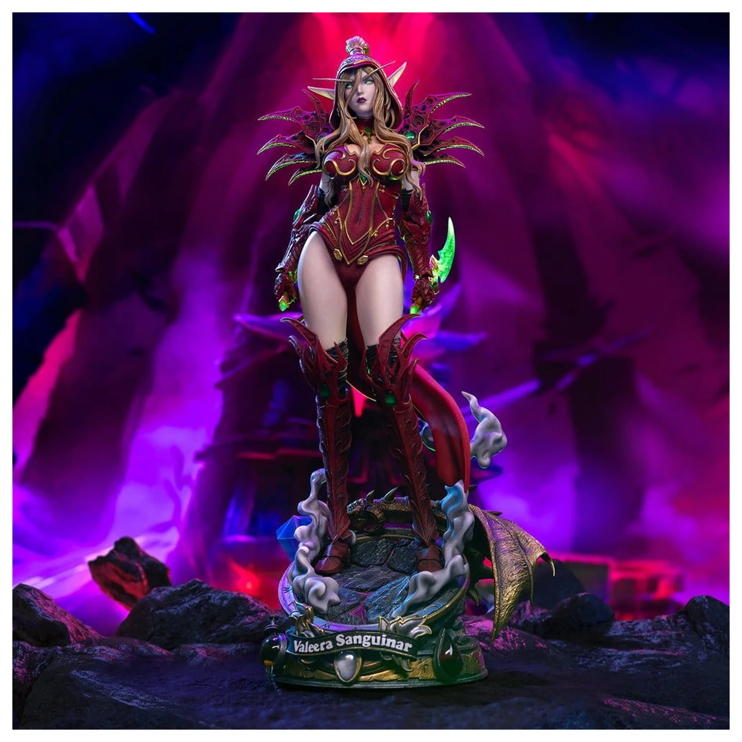 Hearthstone 1/6 soška Valeera Sanguinar 38 cm fotografii produktu