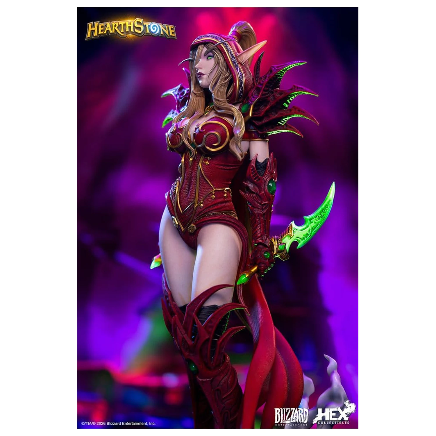 Hearthstone 1/6 soška Valeera Sanguinar 38 cm fotografii produktu