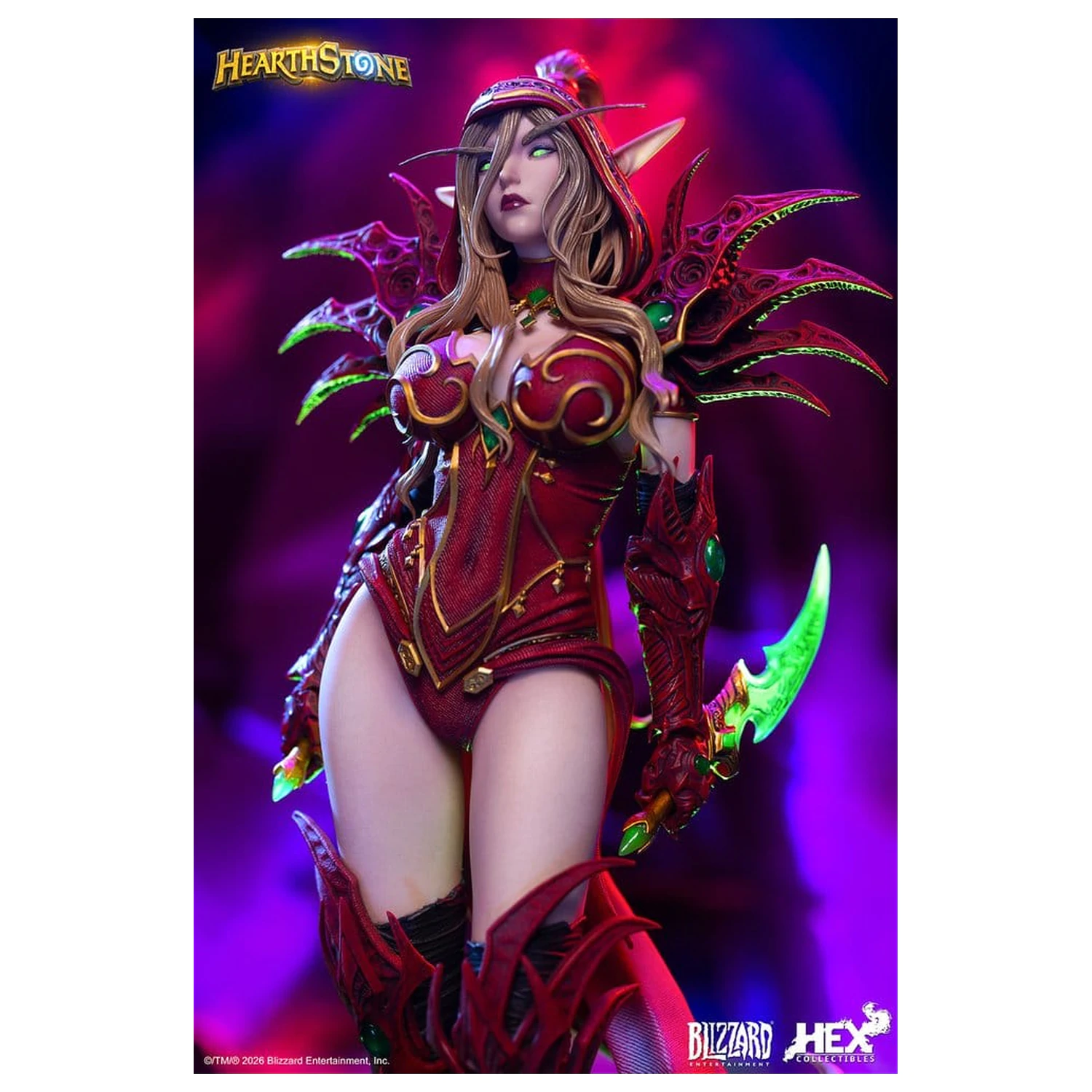 Hearthstone 1/6 soška Valeera Sanguinar 38 cm fotografii produktu