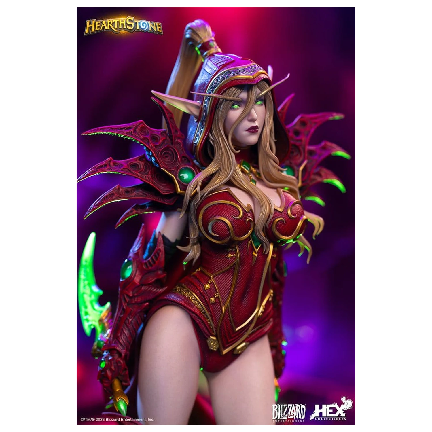 Hearthstone 1/6 soška Valeera Sanguinar 38 cm fotografii produktu
