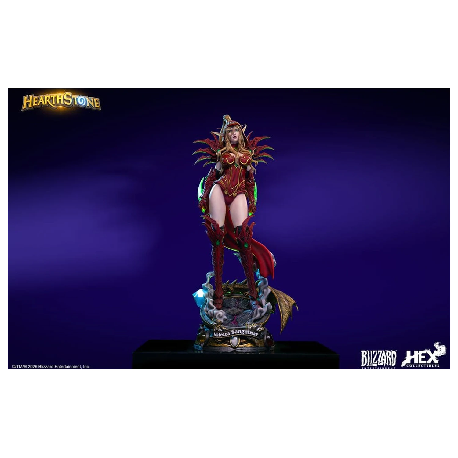 Hearthstone 1/6 soška Valeera Sanguinar 38 cm fotografii produktu