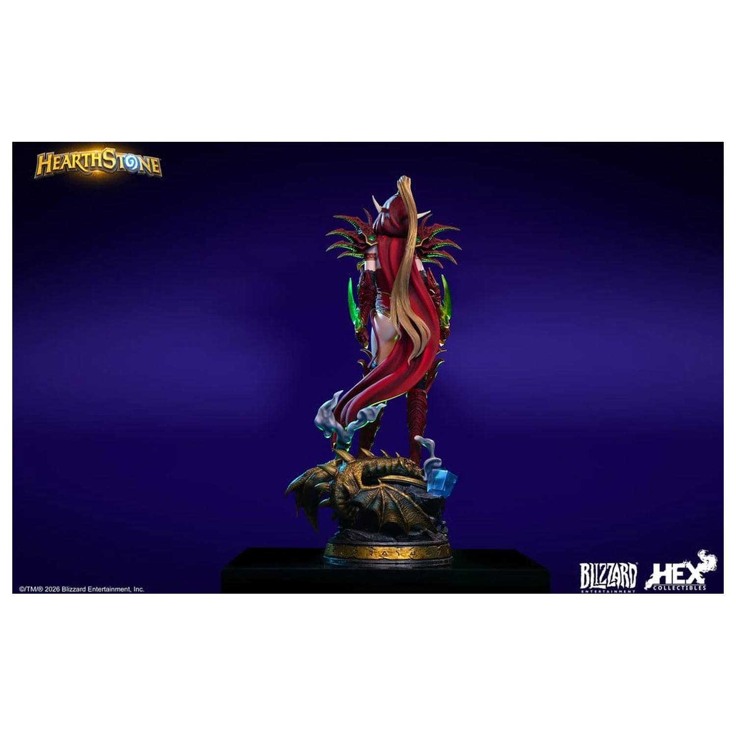 Hearthstone 1/6 soška Valeera Sanguinar 38 cm fotografii produktu