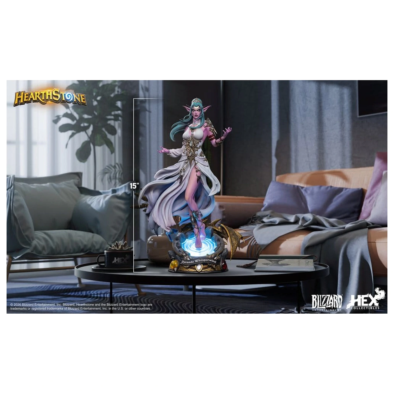 Hearthstone Socha 1/6 Tyrande Whisperwind 38 cm fotografii produktu