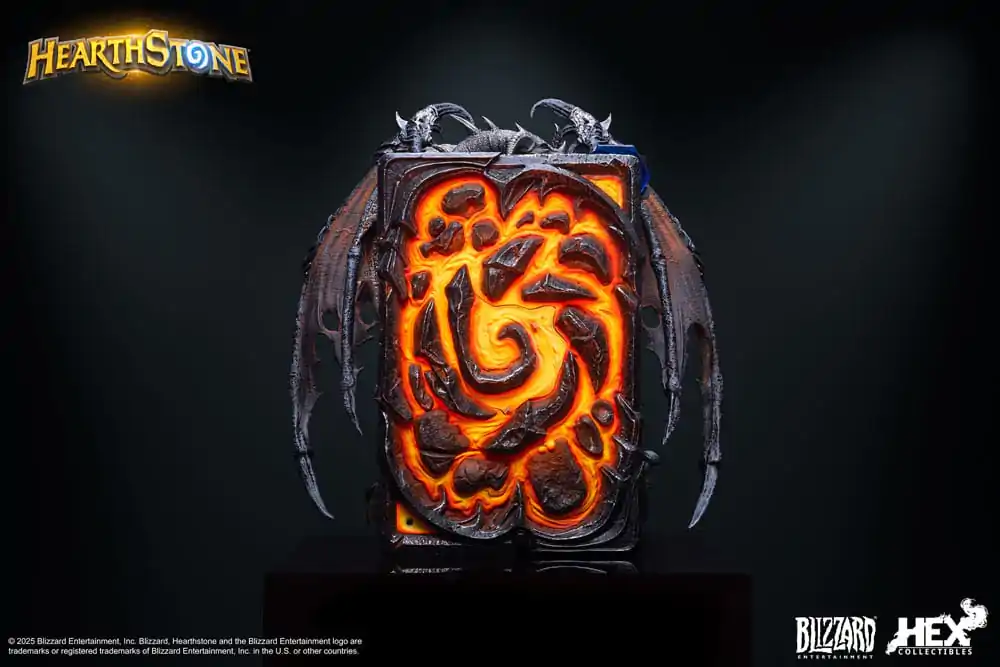 Hearthstone 3D umělecký rám soška Deathwing 34 cm fotografii produktu