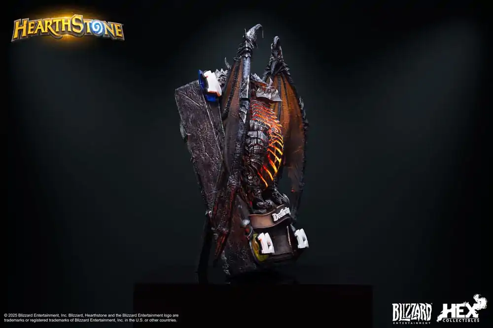 Hearthstone 3D umělecký rám soška Deathwing 34 cm fotografii produktu