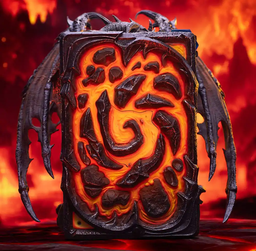 Hearthstone 3D umělecký rám soška Deathwing 34 cm fotografii produktu