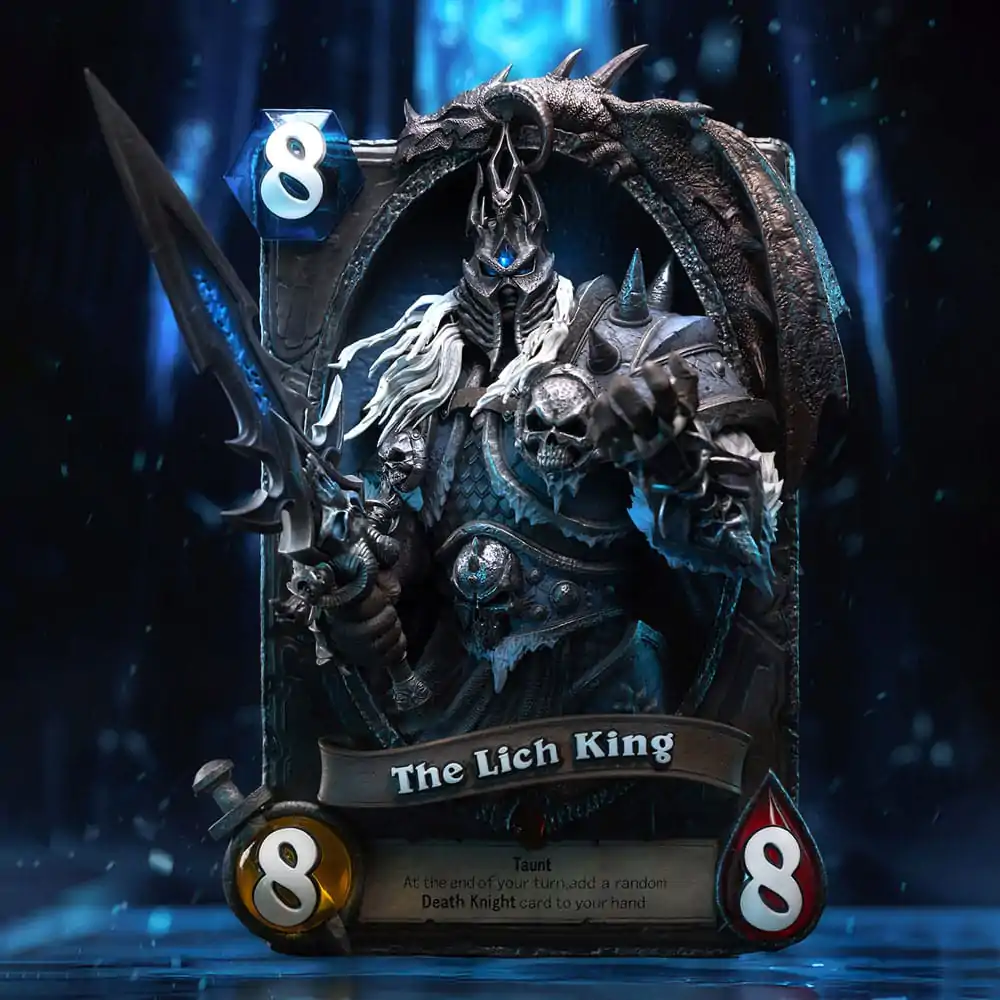 Hearthstone 3D Art Frame Socha The Lich King 31 cm fotografii produktu