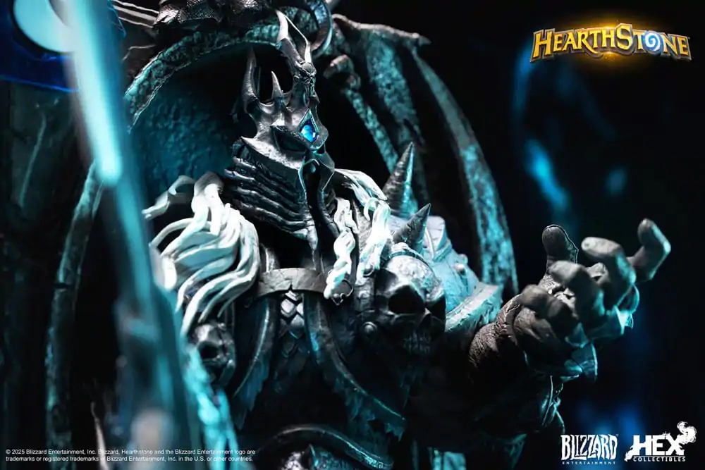 Hearthstone 3D Art Frame Socha The Lich King 31 cm fotografii produktu