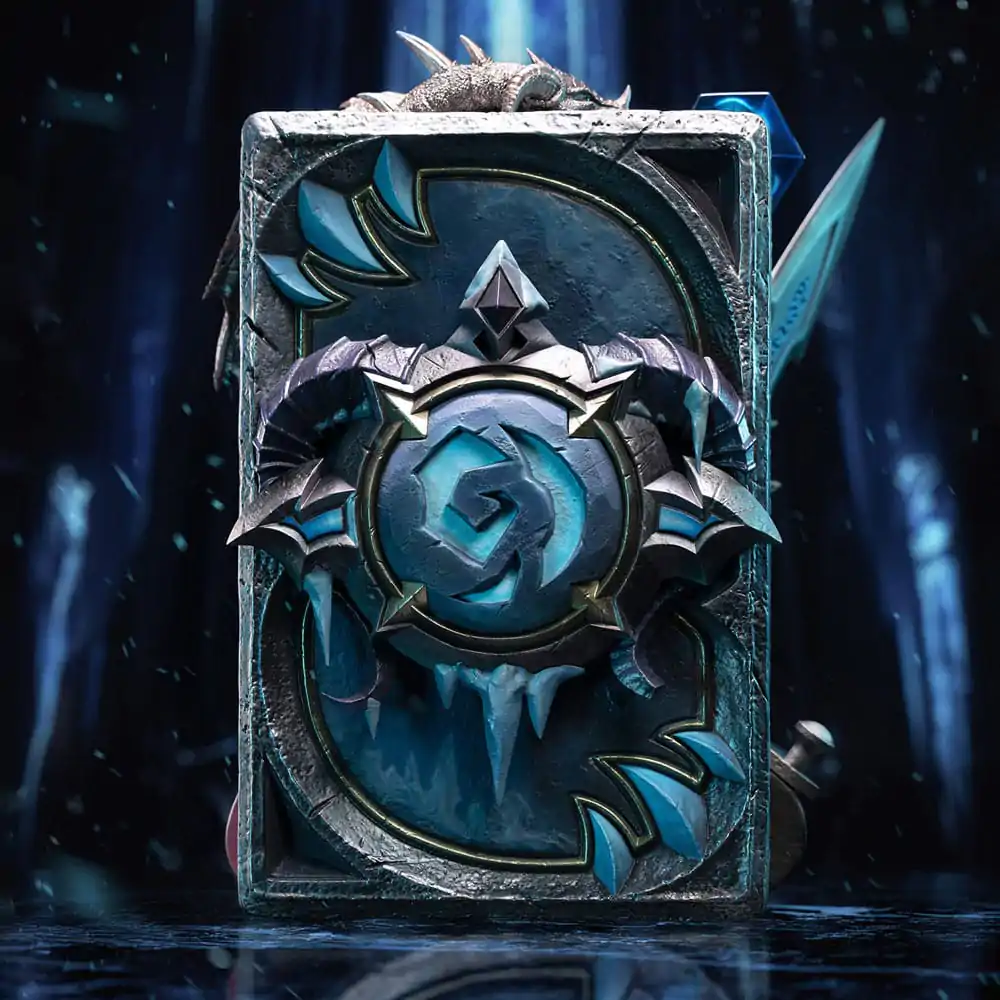 Hearthstone 3D Art Frame Socha The Lich King 31 cm fotografii produktu
