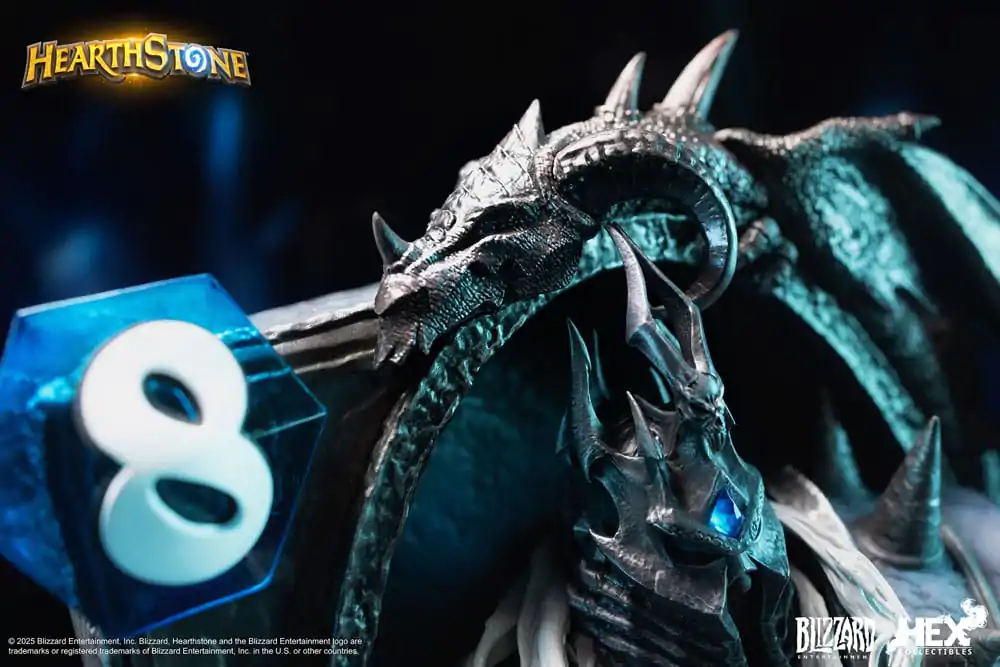 Hearthstone 3D Art Frame Socha The Lich King 31 cm fotografii produktu
