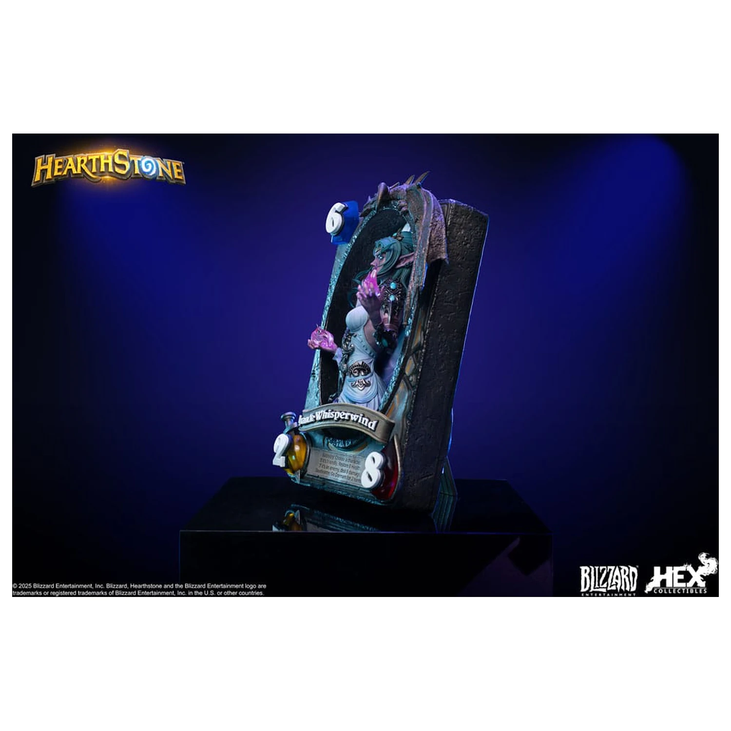 Hearthstone 3D Art Frame Socha Tyrande Whisperwind 31 cm fotografii produktu