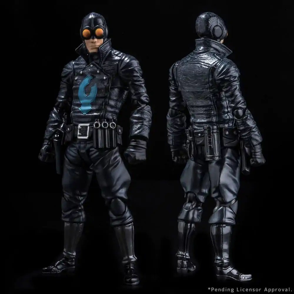 Hellboy Akční figurka 1/12 Lobster Johnson 17 cm fotografii produktu