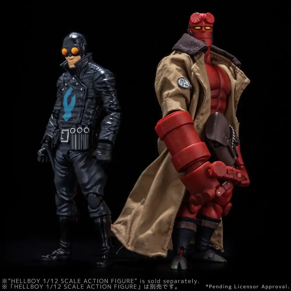 Hellboy Akční figurka 1/12 Lobster Johnson 17 cm fotografii produktu