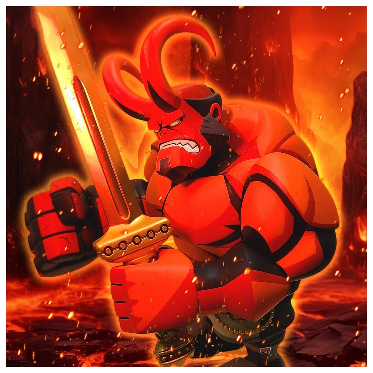 Hellboy Bulkyz Vinylová Figurka 29 cm fotografii produktu