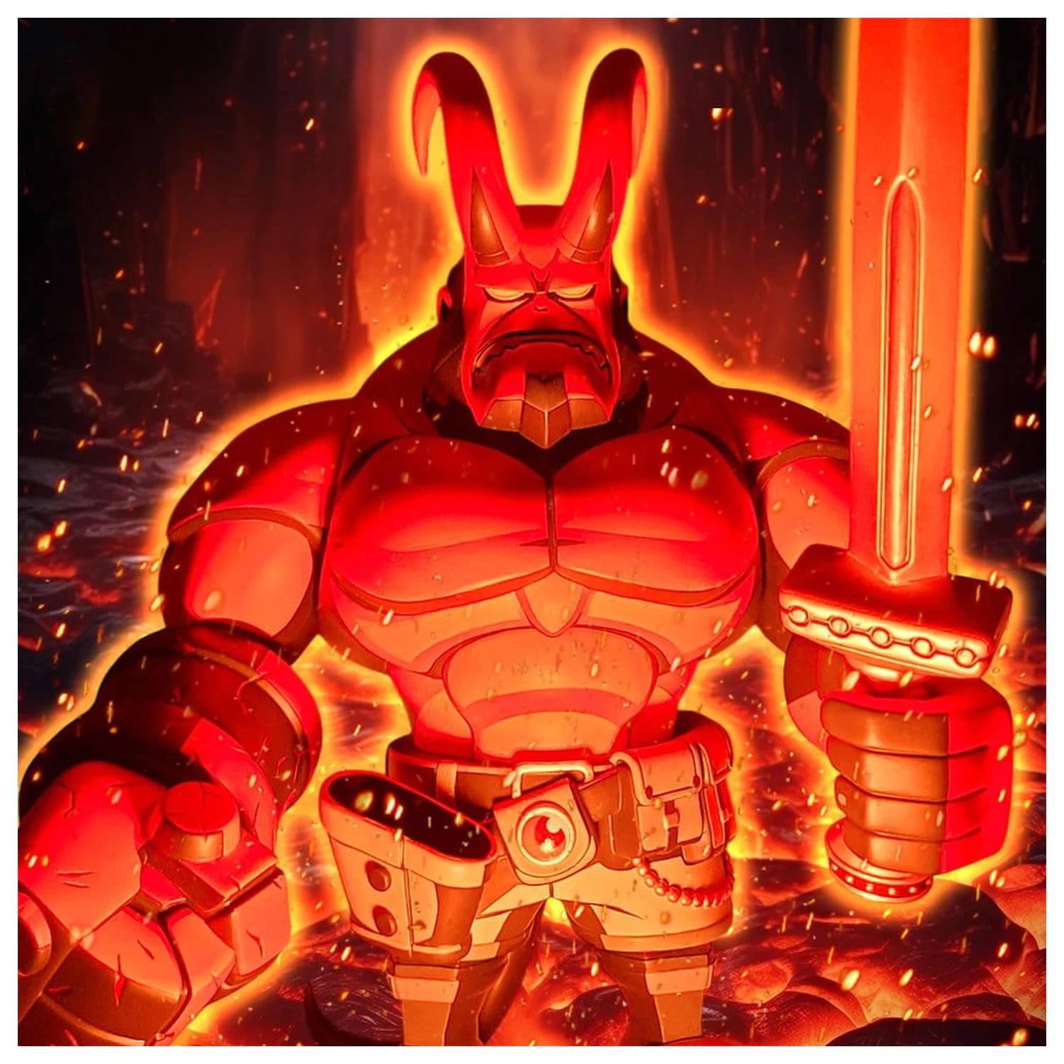 Hellboy Bulkyz Vinylová Figurka 29 cm fotografii produktu