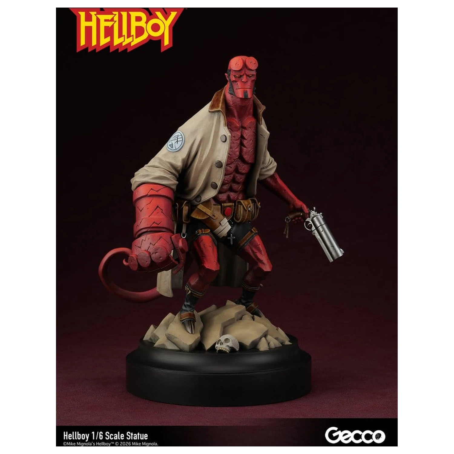 Hellboy PVC figurka 1/6 34 cm fotografii produktu