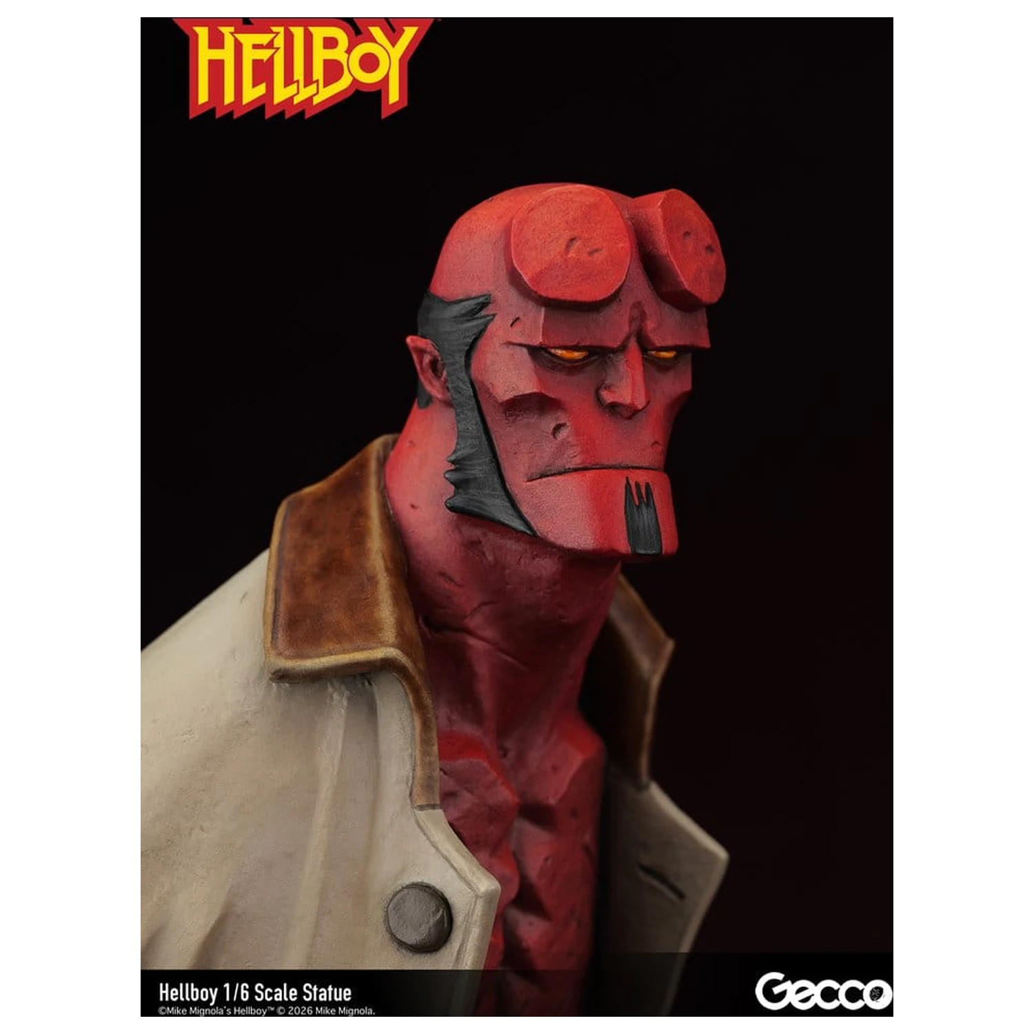 Hellboy PVC figurka 1/6 34 cm fotografii produktu