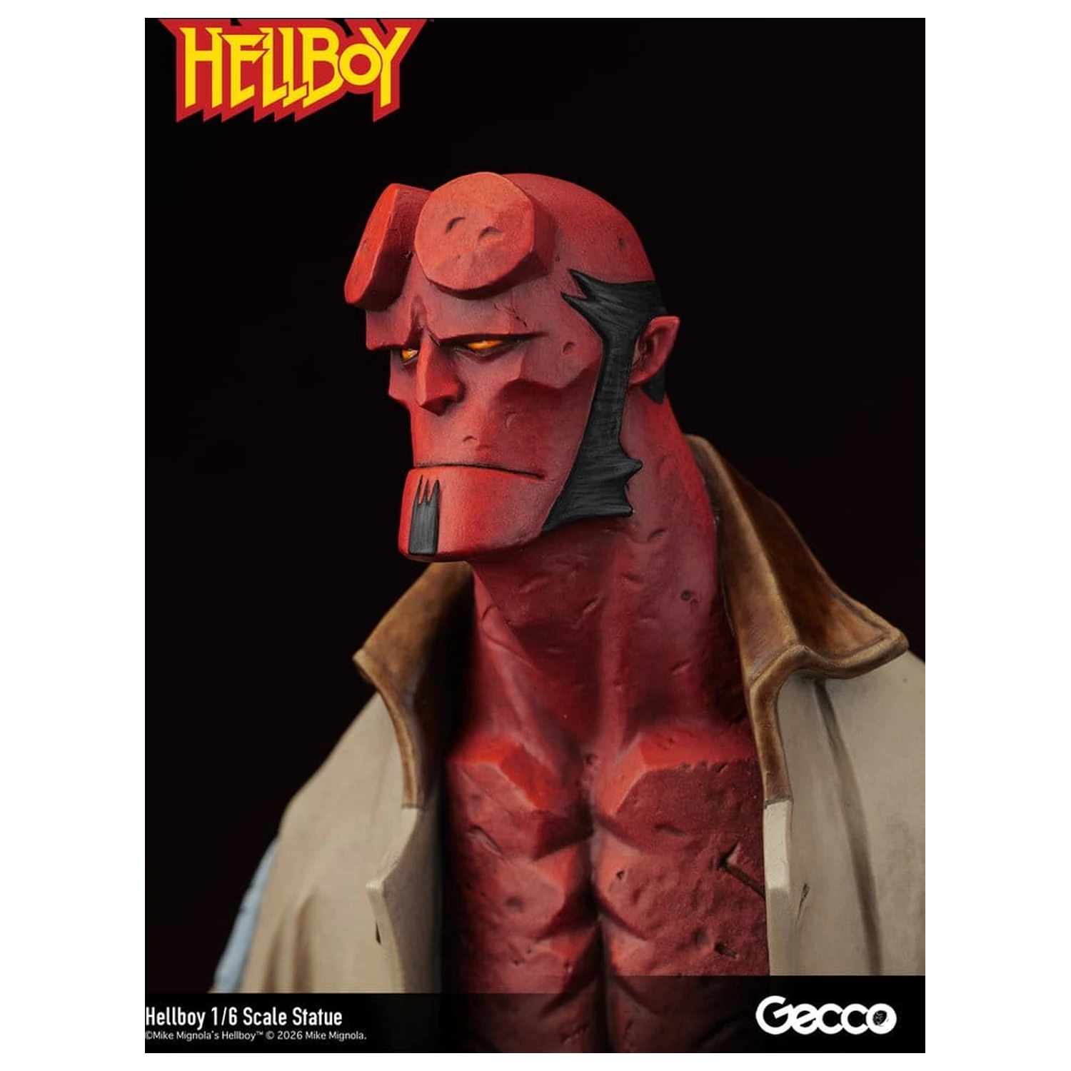 Hellboy PVC figurka 1/6 34 cm fotografii produktu