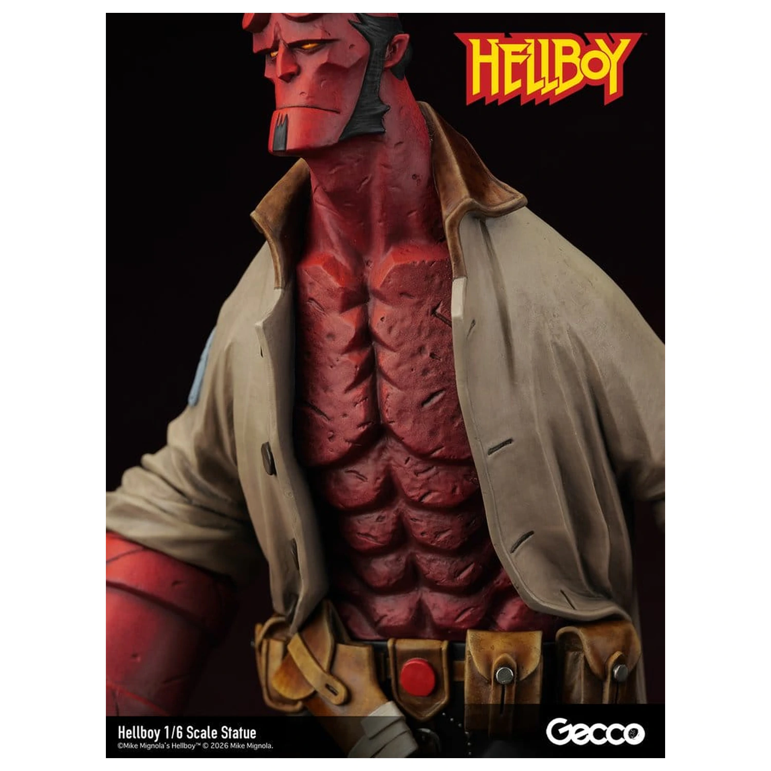 Hellboy PVC figurka 1/6 34 cm fotografii produktu