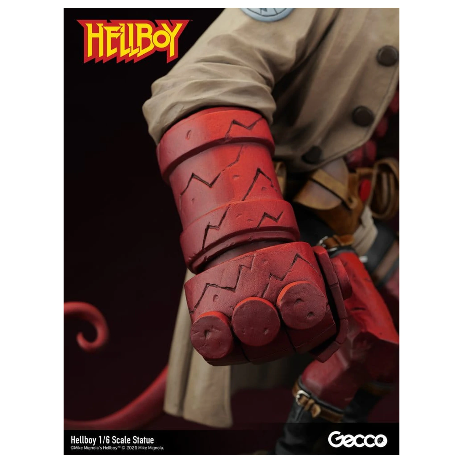 Hellboy PVC figurka 1/6 34 cm fotografii produktu