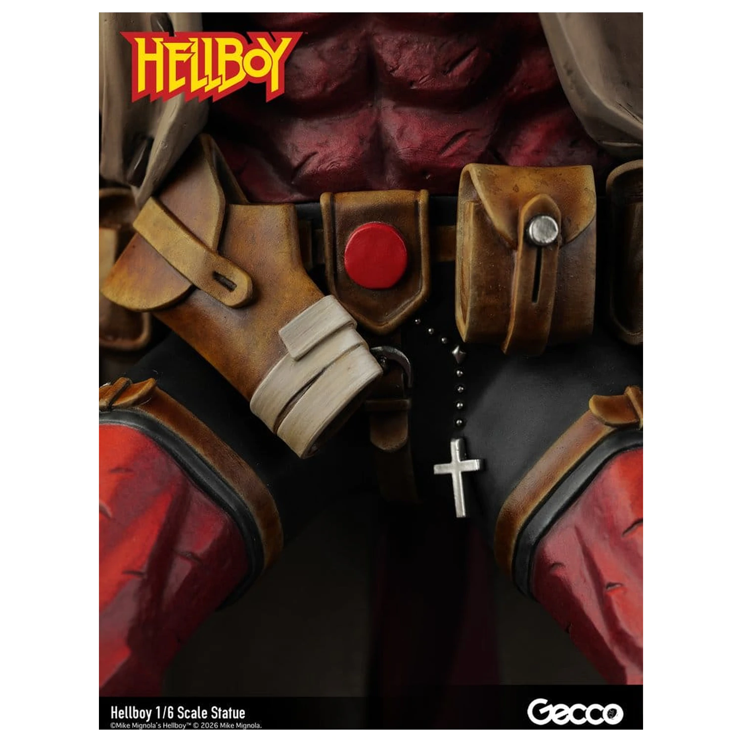 Hellboy PVC figurka 1/6 34 cm fotografii produktu