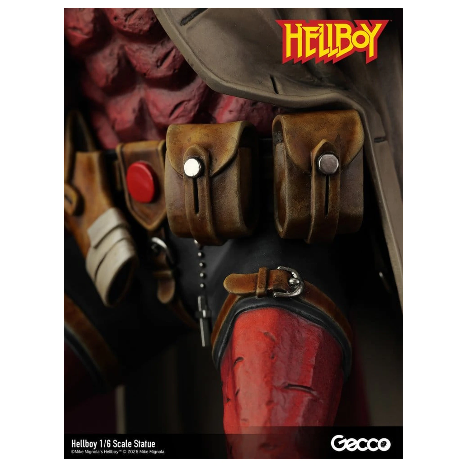 Hellboy PVC figurka 1/6 34 cm fotografii produktu
