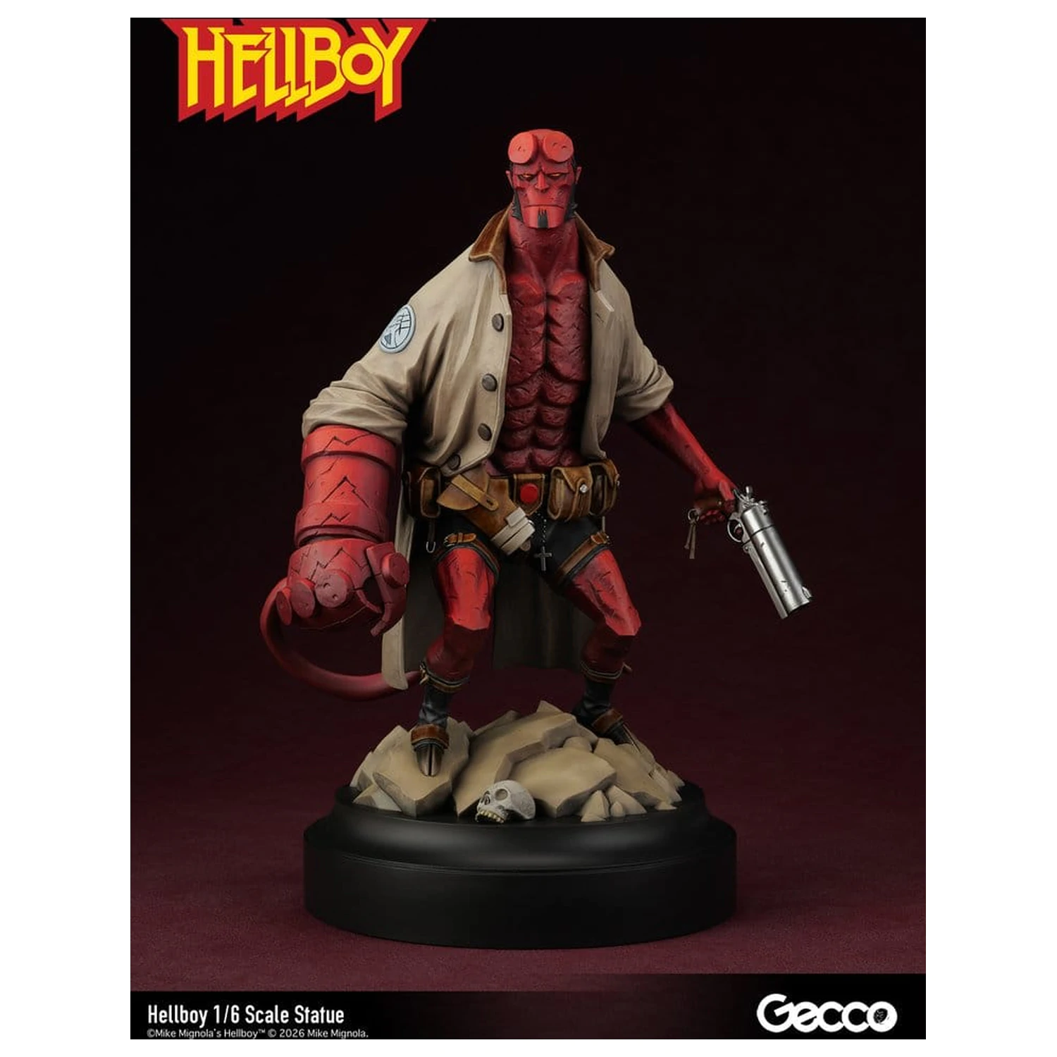 Hellboy PVC figurka 1/6 34 cm fotografii produktu