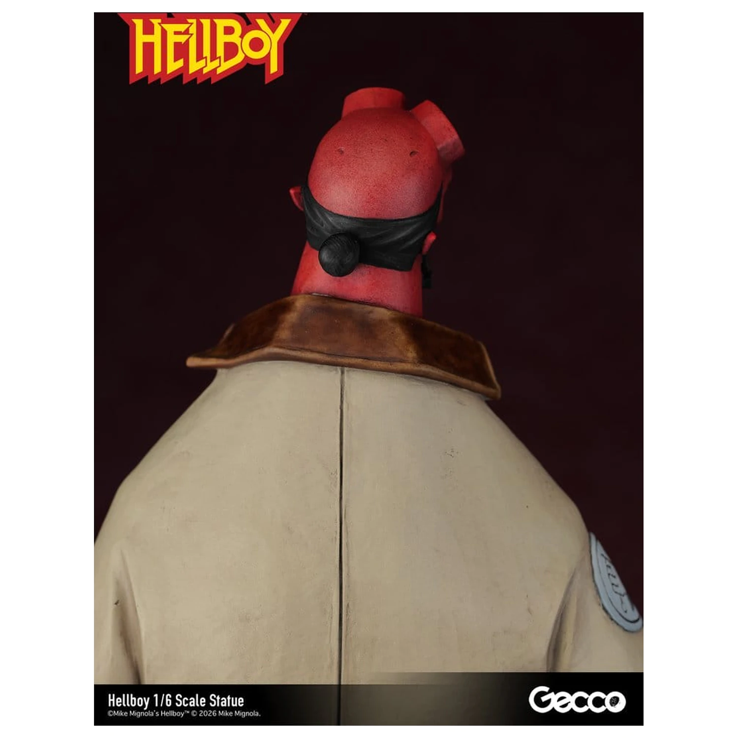 Hellboy PVC figurka 1/6 34 cm fotografii produktu