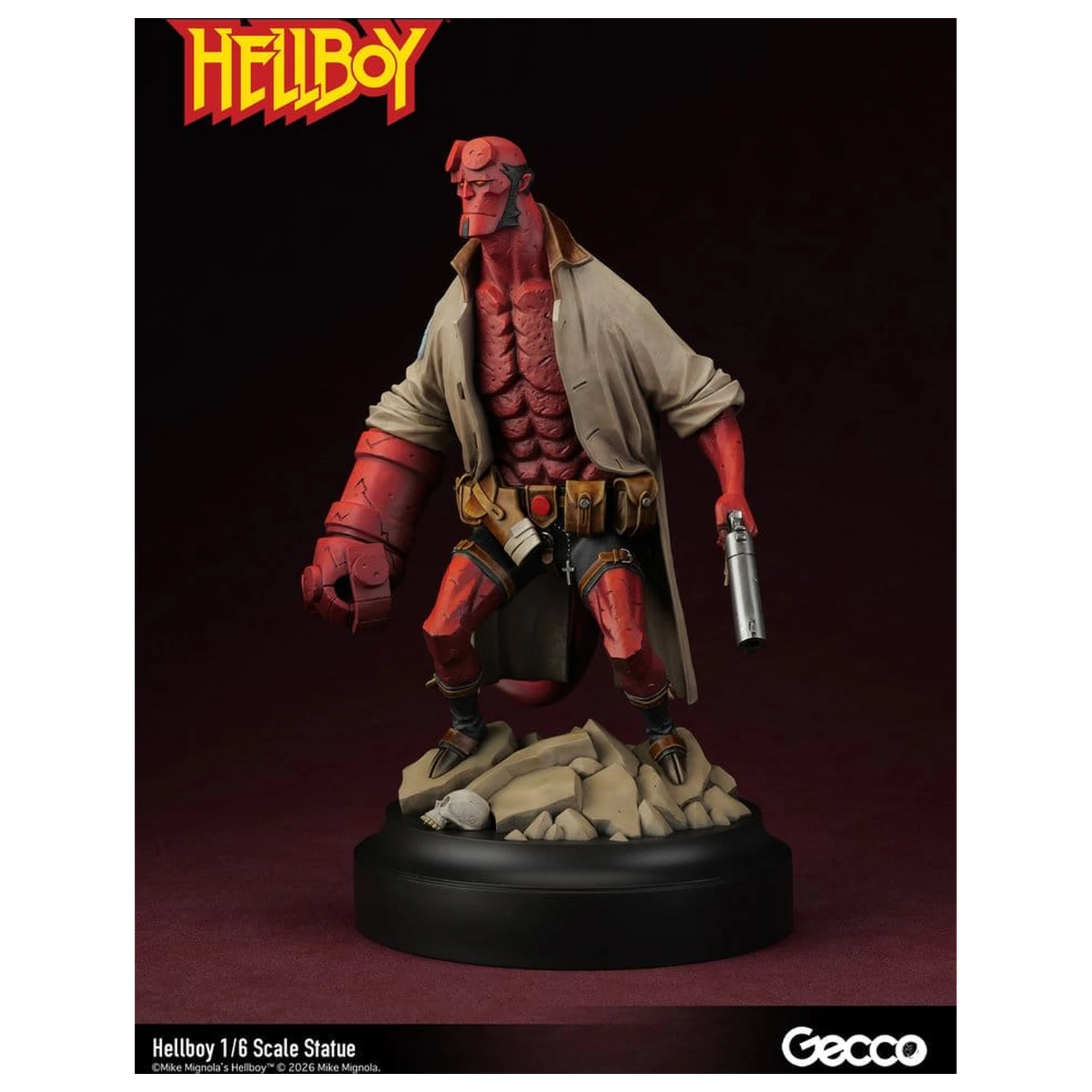 Hellboy PVC figurka 1/6 34 cm fotografii produktu