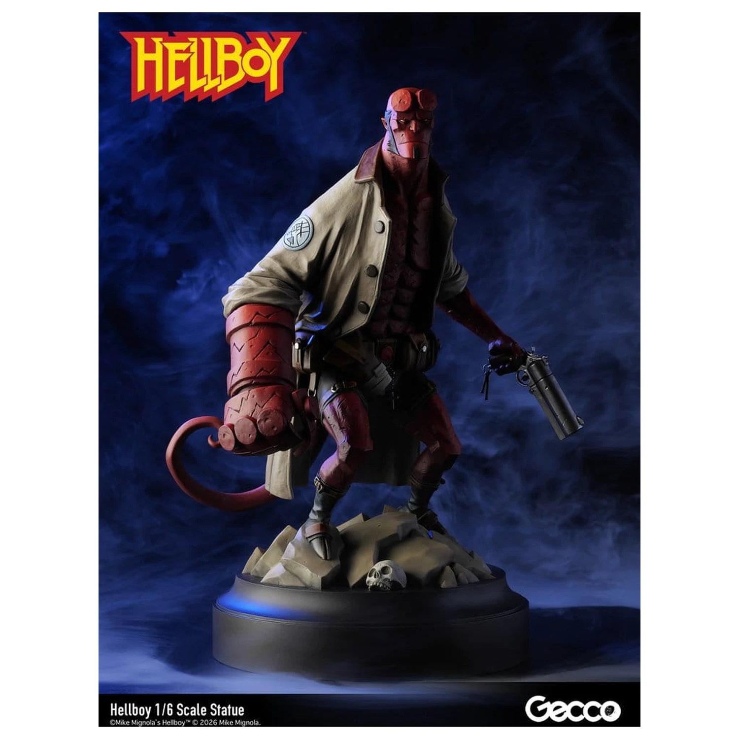 Hellboy PVC figurka 1/6 34 cm fotografii produktu