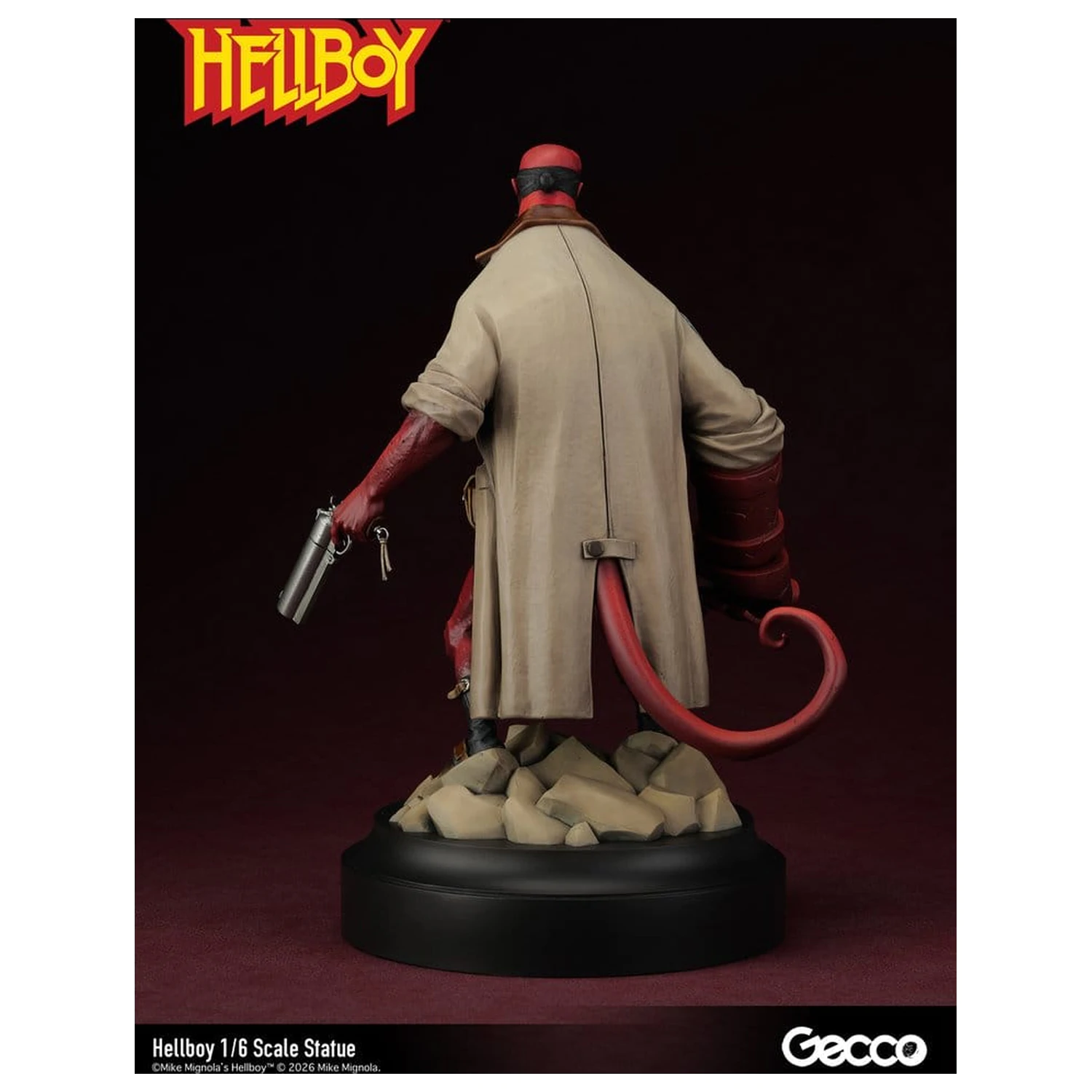 Hellboy PVC figurka 1/6 34 cm fotografii produktu