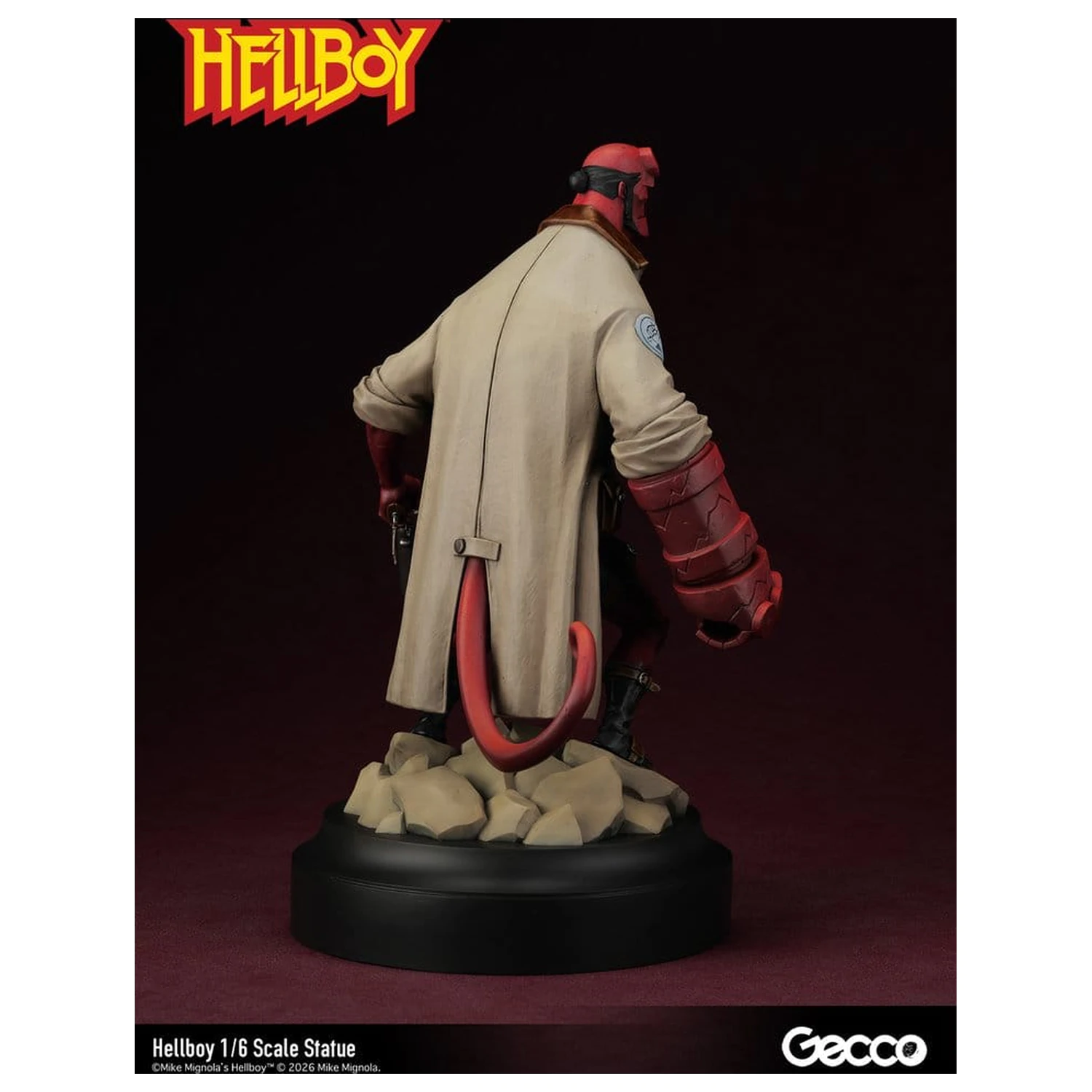Hellboy PVC figurka 1/6 34 cm fotografii produktu