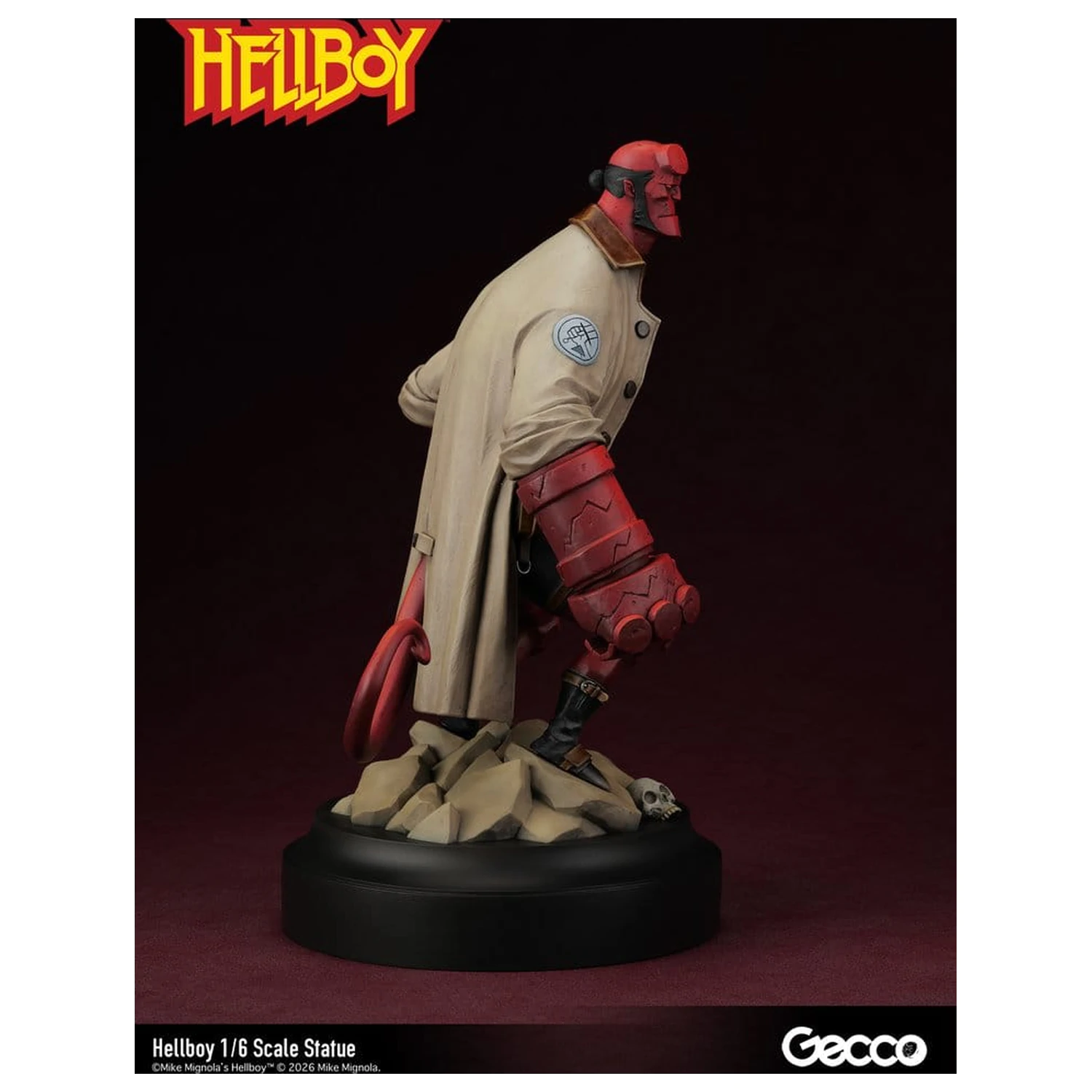 Hellboy PVC figurka 1/6 34 cm fotografii produktu