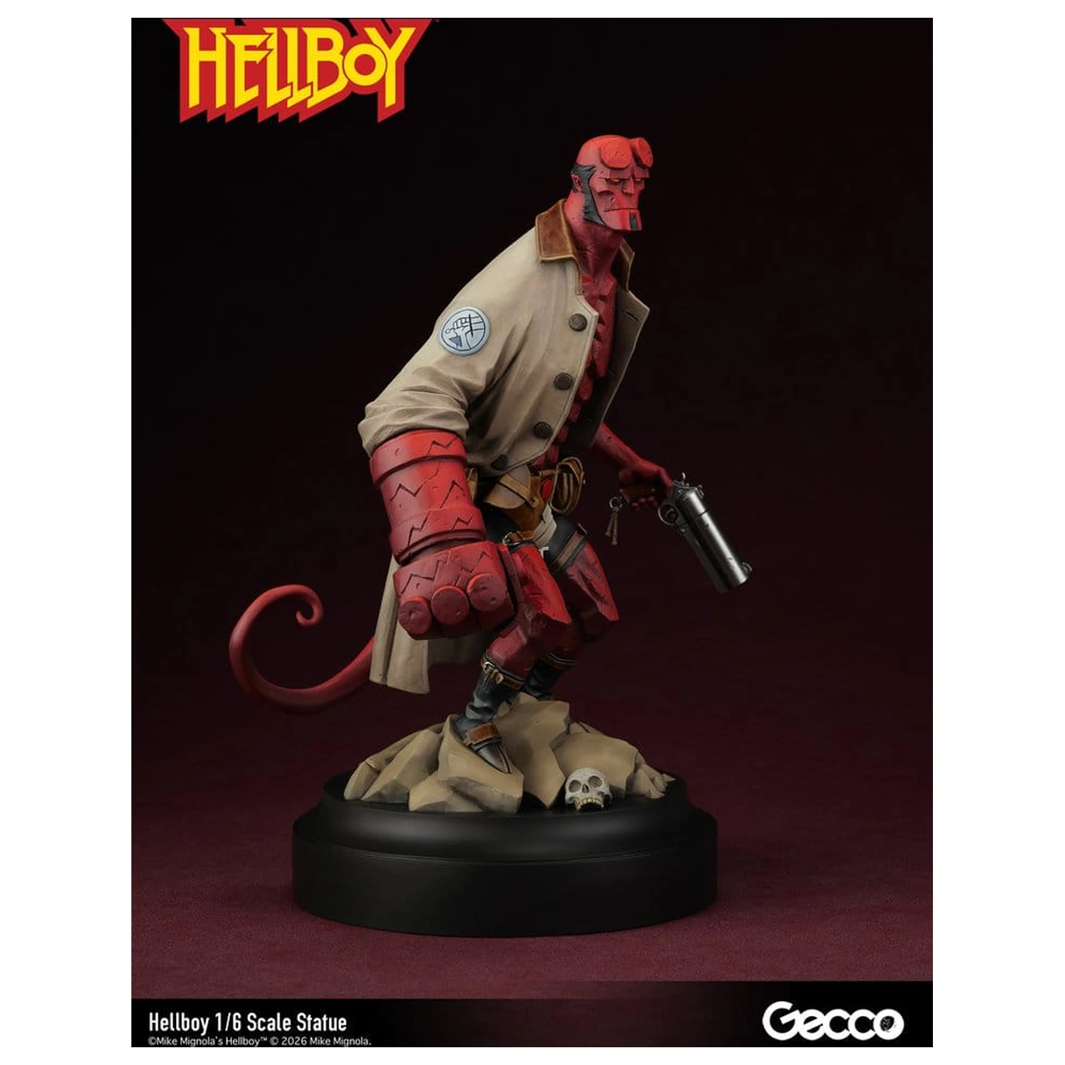 Hellboy PVC figurka 1/6 34 cm fotografii produktu
