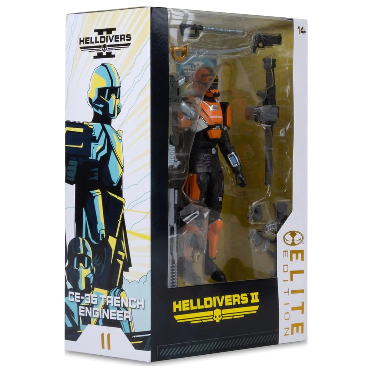 Helldivers 2 McFarlane Elite Edition akční figurka CE-25 Trench Engineer (Deluxe) 18 cm fotografii produktu