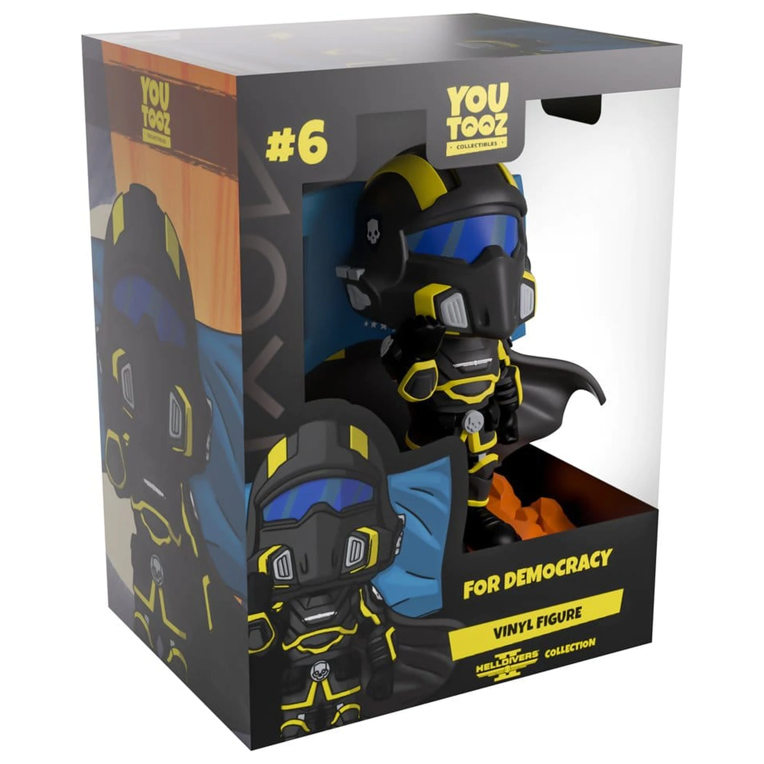 Helldivers 2 Vinyl figurka For Democracy 12 cm fotografii produktu