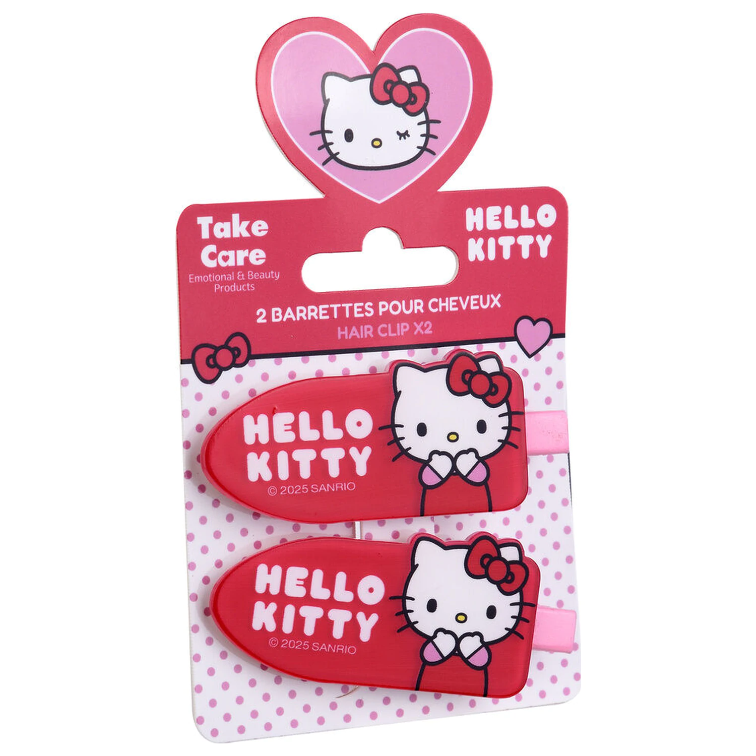 Hello Kitty balení 2 sponek do vlasů fotografii produktu