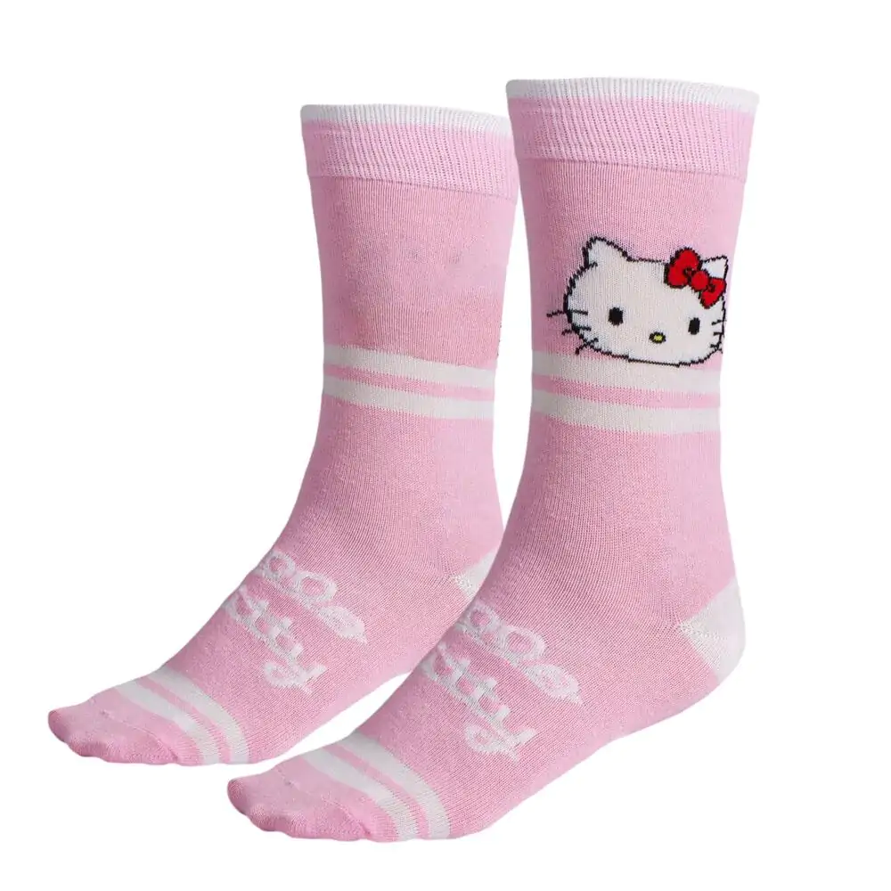 Hello Kitty balení 3 páry ponožek pro dospělé fotografii produktu