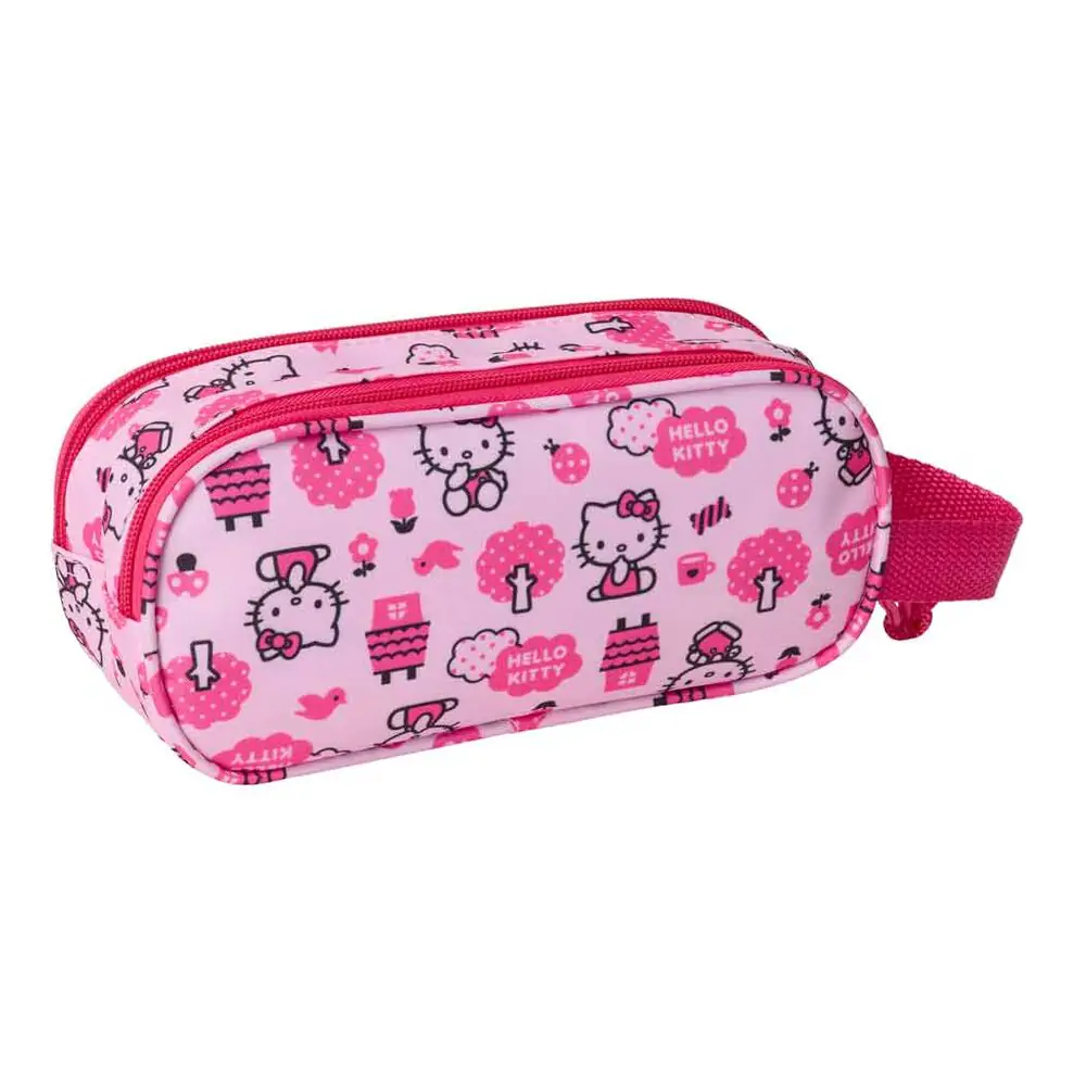 Hello Kitty 3D dvoupatrový penál fotografii produktu
