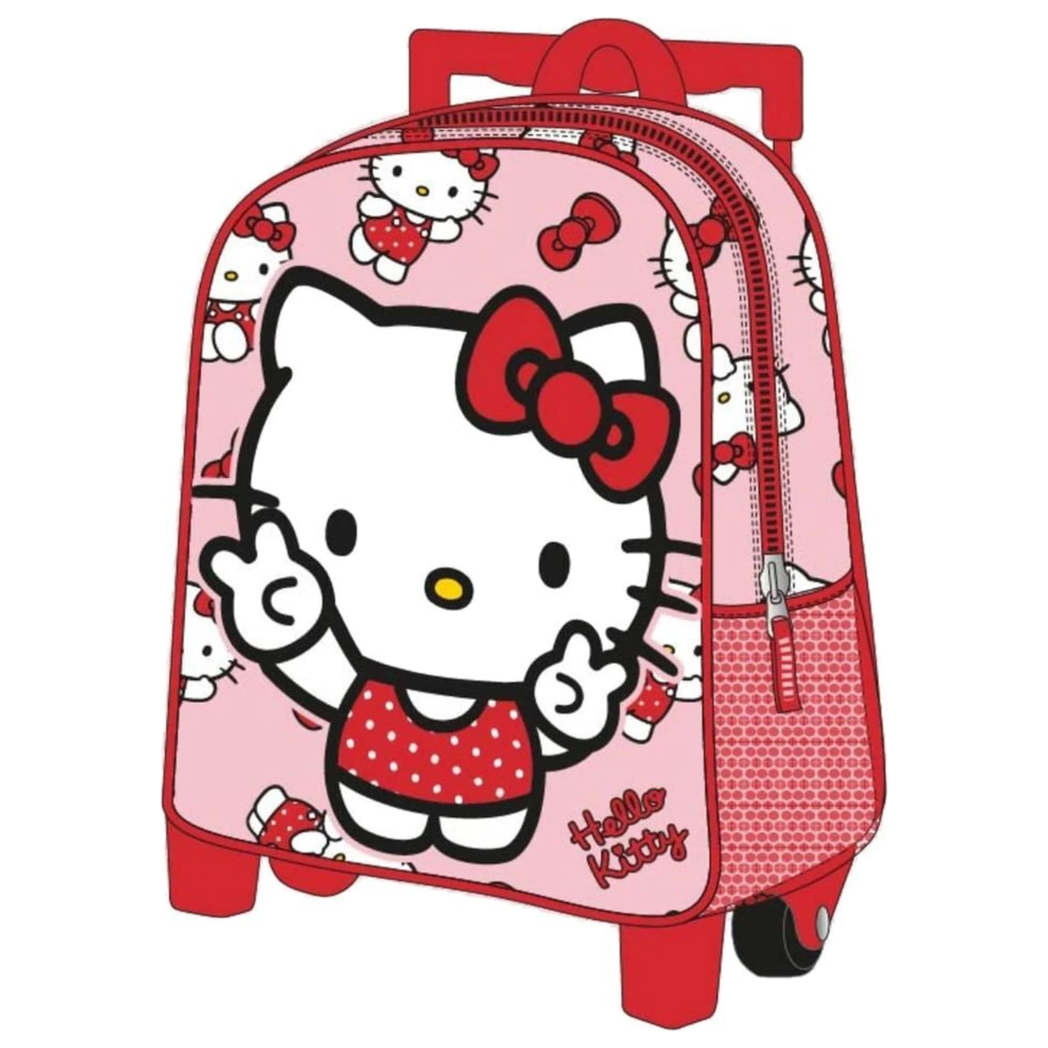 Hello Kitty 3D batoh na kolečkách 30cm fotografii produktu