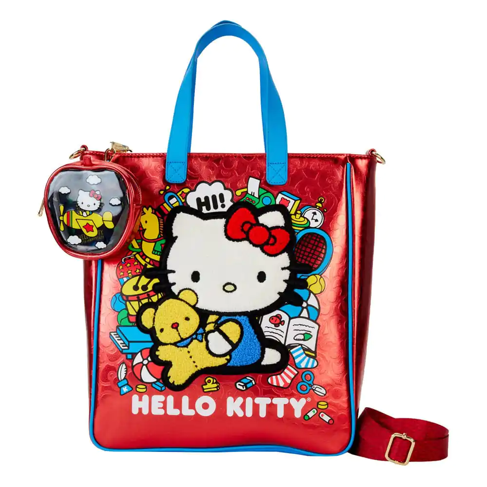 Hello Kitty by Loungefly nákupní taška a peněženka na mince 50. výročí fotografii produktu