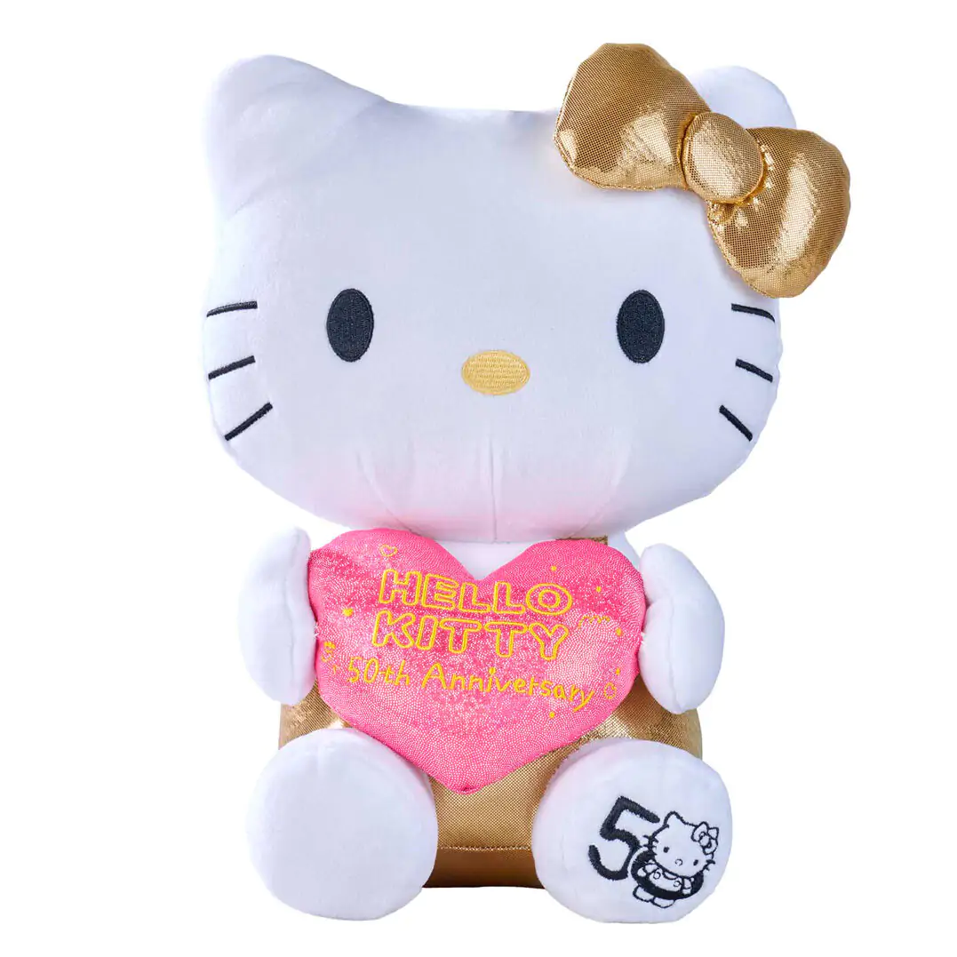 Plyšová hračka Hello Kitty k 50. výročí 30 cm fotografii produktu