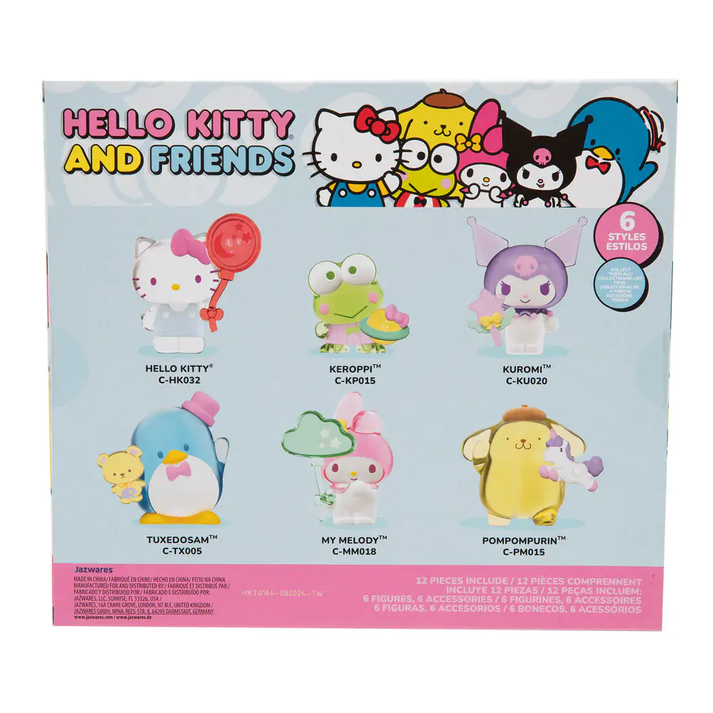 Hello Kitty balení 6 figurek 5 cm fotografii produktu