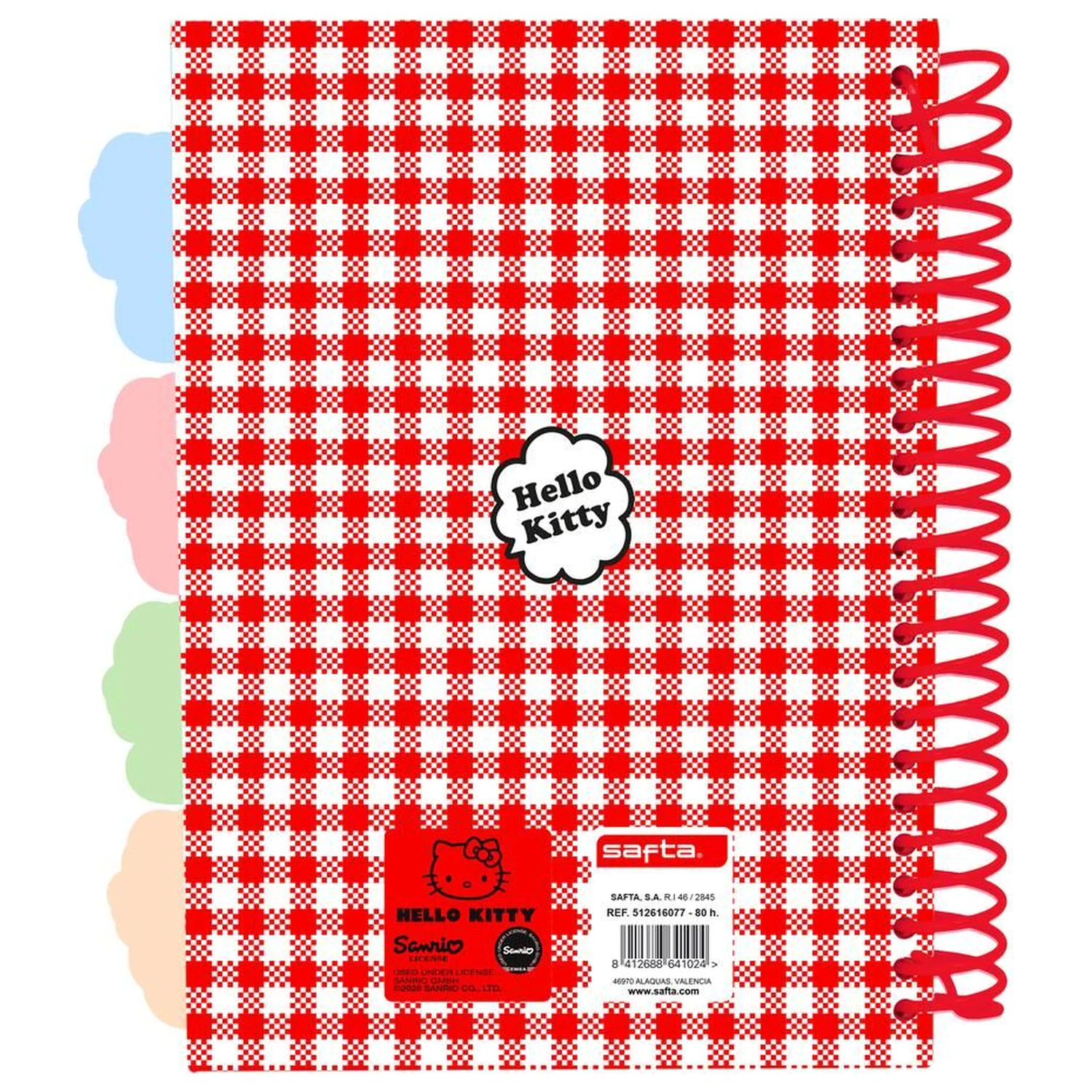 Hello Kitty zápisník A5 fotografii produktu